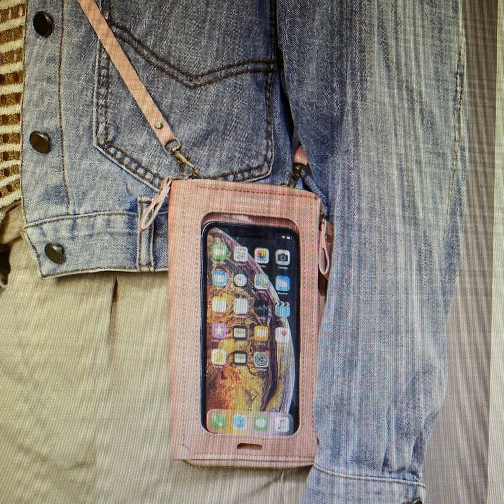 Small Crossbody Touchscreen Phone Bag,Wallet Case,Shoulder Clutch Purse - Picture 2 of 4